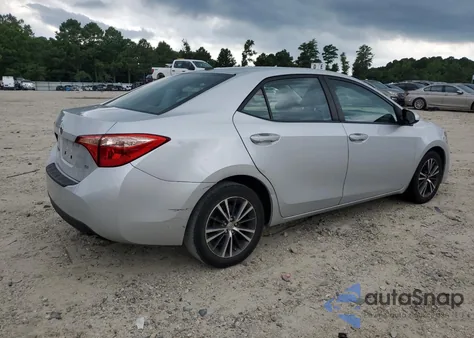 2019 Toyota Corolla L from USA, damaged, VIN 2T1BURHE5KC125151